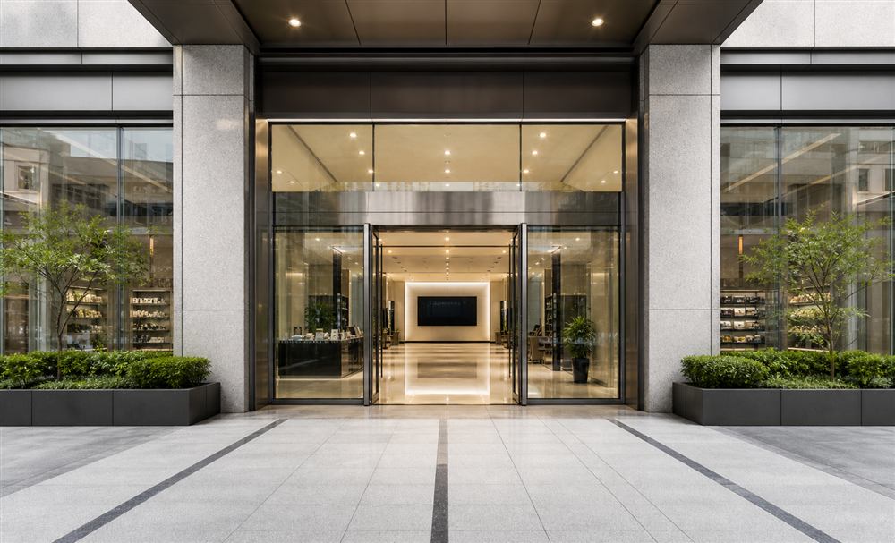 Company entrance