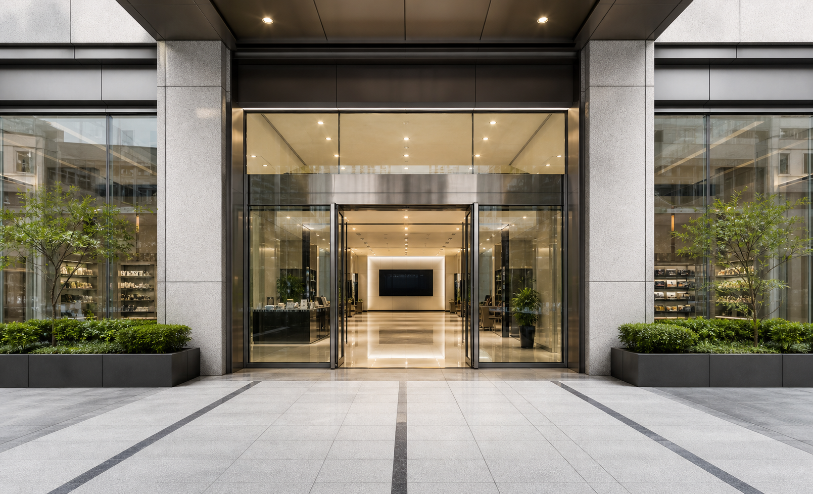 Company entrance